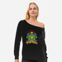 X-Force Mutant Turtles-Womens-Off Shoulder-Sweatshirt-Nieco