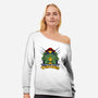 X-Force Mutant Turtles-Womens-Off Shoulder-Sweatshirt-Nieco