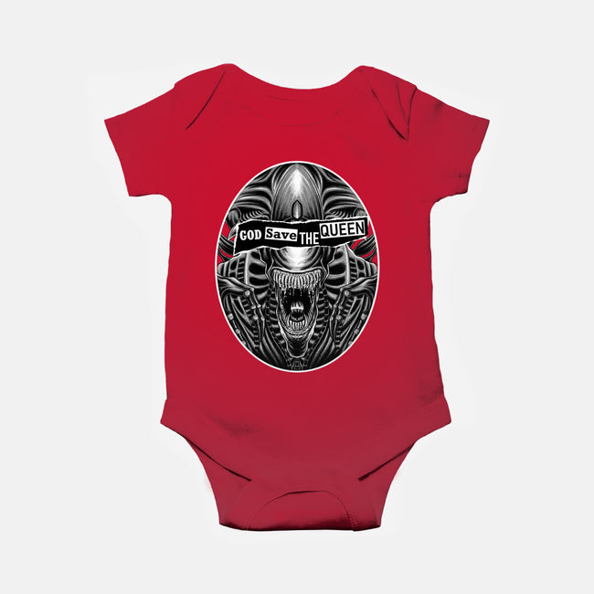 God Save The Queen-Baby-Basic-Onesie-rmatix