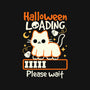 Halloween Loading-Womens-Fitted-Tee-NemiMakeit