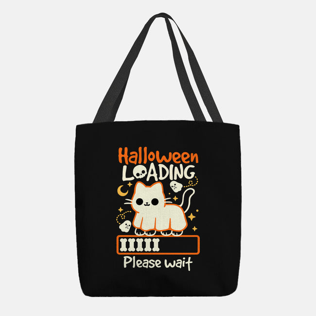 Halloween Loading-None-Basic Tote-Bag-NemiMakeit