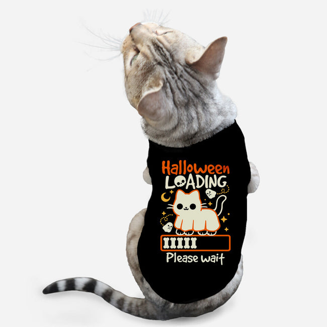 Halloween Loading-Cat-Basic-Pet Tank-NemiMakeit