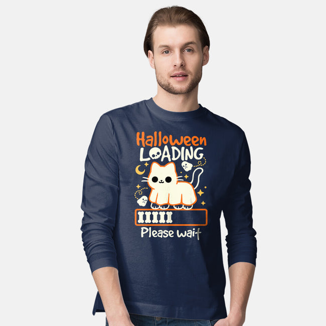 Halloween Loading-Mens-Long Sleeved-Tee-NemiMakeit