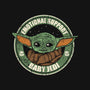 Emotional Support Jedi-None-Glossy-Sticker-turborat14