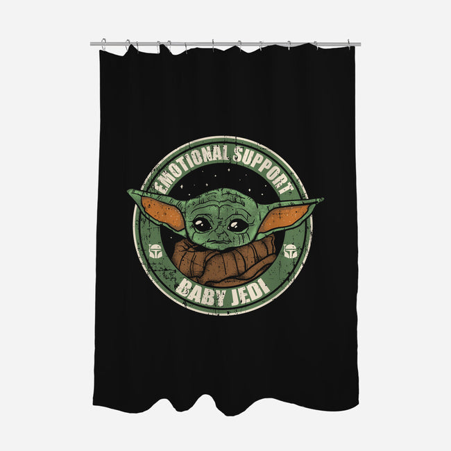 Emotional Support Jedi-None-Polyester-Shower Curtain-turborat14