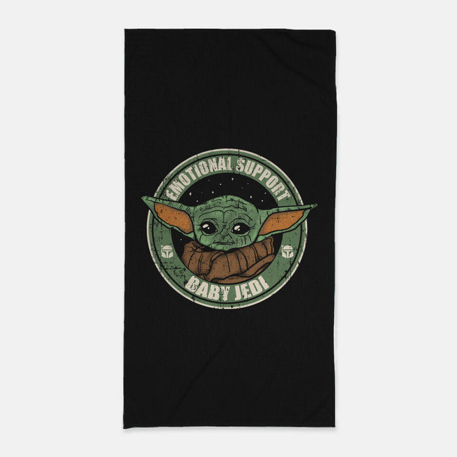 Emotional Support Jedi-None-Beach-Towel-turborat14