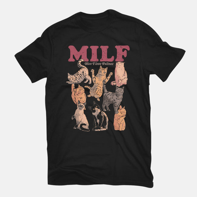 Man I Love Felines-Mens-Heavyweight-Tee-eduely