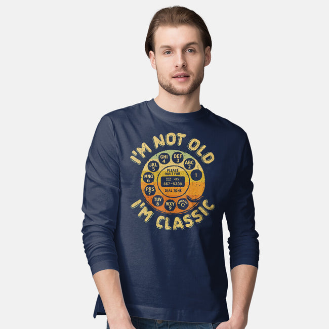 Classic Communicator-Mens-Long Sleeved-Tee-kg07