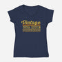 1900s Edition-Womens-V-Neck-Tee-kg07