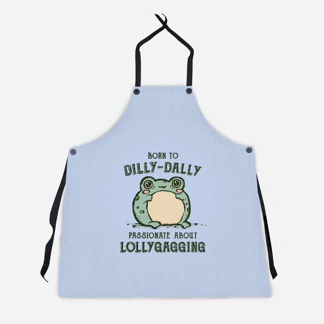 Born To Dilly-Dally-Unisex-Kitchen-Apron-kg07