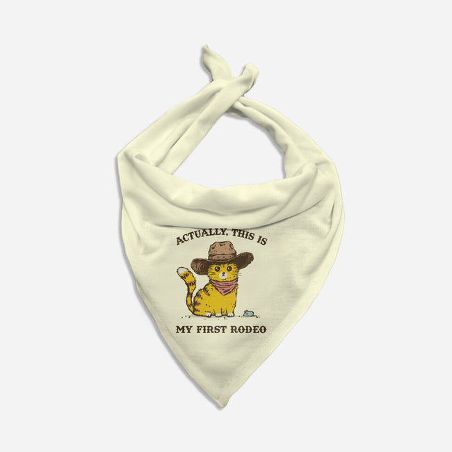 This Is My First Rodeo-Cat-Bandana-Pet Collar-kg07