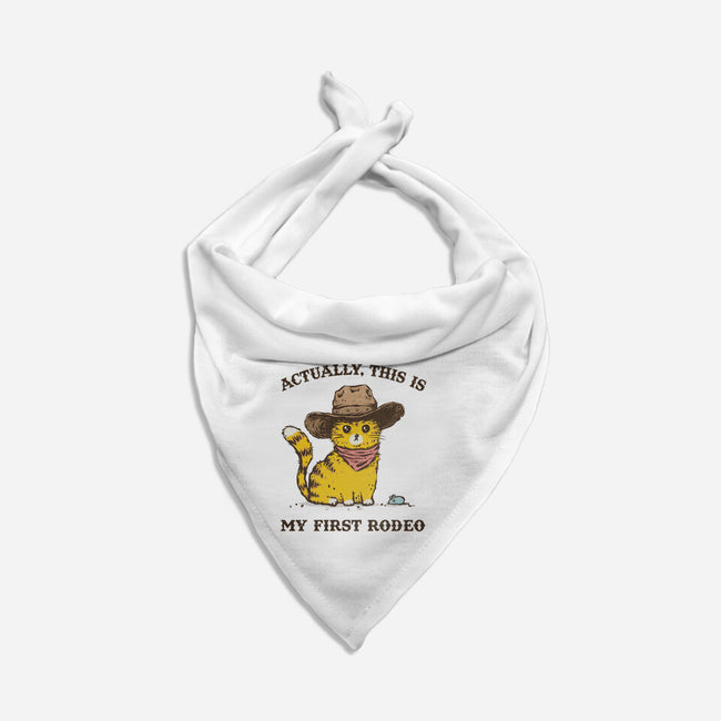 This Is My First Rodeo-Cat-Bandana-Pet Collar-kg07