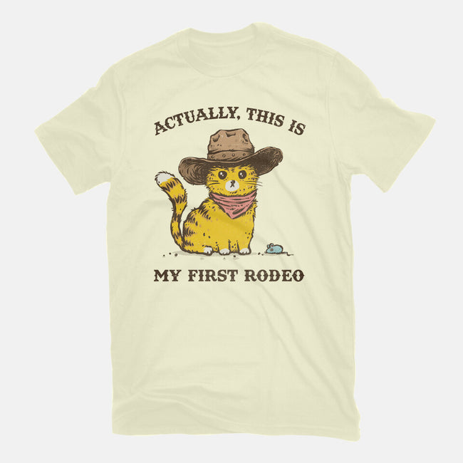 This Is My First Rodeo-Mens-Premium-Tee-kg07