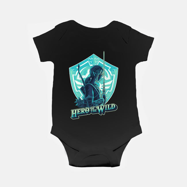 Hero Of The Wild-Baby-Basic-Onesie-rmatix