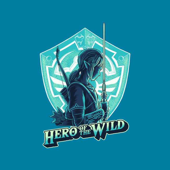 Hero Of The Wild-None-Fleece-Blanket-rmatix