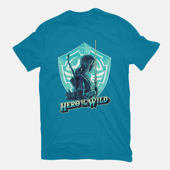 Hero Of The Wild-Mens-Heavyweight-Tee-rmatix