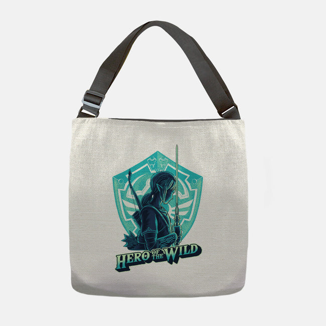 Hero Of The Wild-None-Adjustable Tote-Bag-rmatix