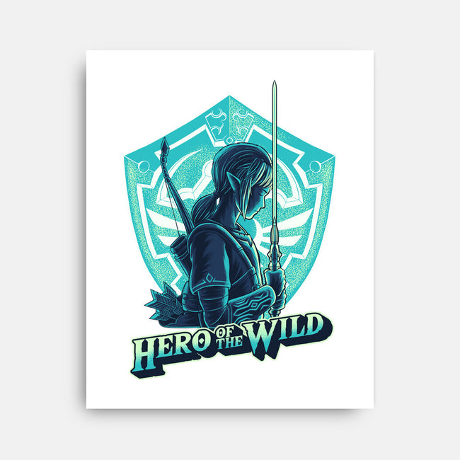 Hero Of The Wild-None-Stretched-Canvas-rmatix