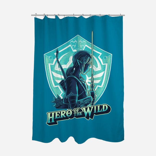 Hero Of The Wild-None-Polyester-Shower Curtain-rmatix