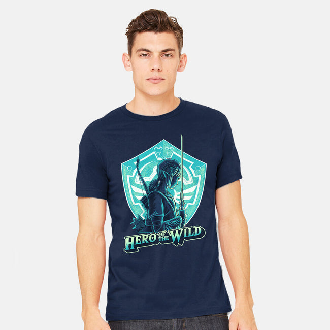 Hero Of The Wild-Mens-Heavyweight-Tee-rmatix