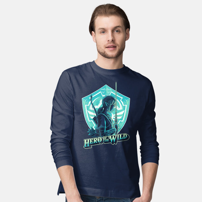 Hero Of The Wild-Mens-Long Sleeved-Tee-rmatix