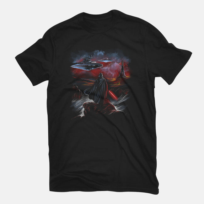 Wanderer Of The Dark Side-Mens-Heavyweight-Tee-zascanauta