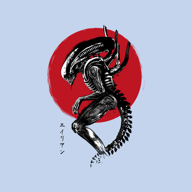 Xenomorph Sumi-e-None-Removable Cover w Insert-Throw Pillow-DrMonekers