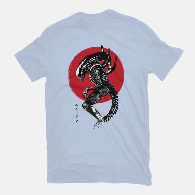 Xenomorph Sumi-e-Mens-Premium-Tee-DrMonekers