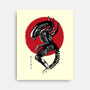 Xenomorph Sumi-e-None-Stretched-Canvas-DrMonekers