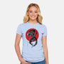 Xenomorph Sumi-e-Womens-Fitted-Tee-DrMonekers