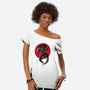 Xenomorph Sumi-e-Womens-Off Shoulder-Tee-DrMonekers