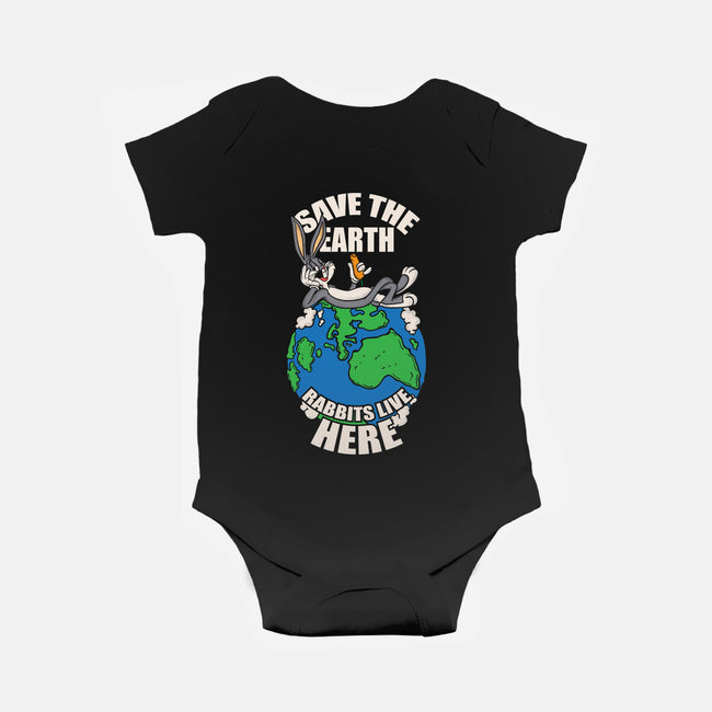 Rabbits Live Here-Baby-Basic-Onesie-turborat14