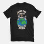 Rabbits Live Here-Mens-Basic-Tee-turborat14