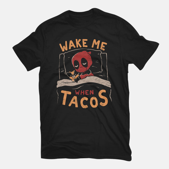 Wake Me When Tacos-Unisex-Basic-Tee-Arigatees