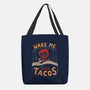 Wake Me When Tacos-None-Basic Tote-Bag-Arigatees