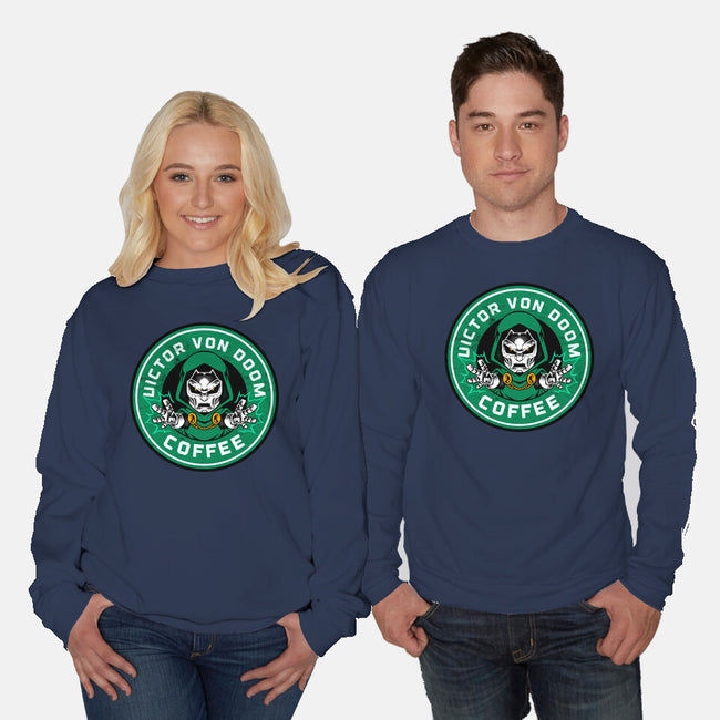 Surprise Coffee-Unisex-Crew Neck-Sweatshirt-spoilerinc