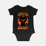 Creepy Cat Buys Souls-Baby-Basic-Onesie-Studio Mootant