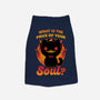 Creepy Cat Buys Souls-Dog-Basic-Pet Tank-Studio Mootant