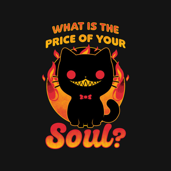 Creepy Cat Buys Souls-None-Matte-Poster-Studio Mootant