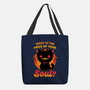 Creepy Cat Buys Souls-None-Basic Tote-Bag-Studio Mootant