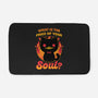 Creepy Cat Buys Souls-None-Memory Foam-Bath Mat-Studio Mootant