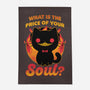 Creepy Cat Buys Souls-None-Indoor-Rug-Studio Mootant