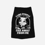 Goth Girl Hates People-Dog-Basic-Pet Tank-Studio Mootant