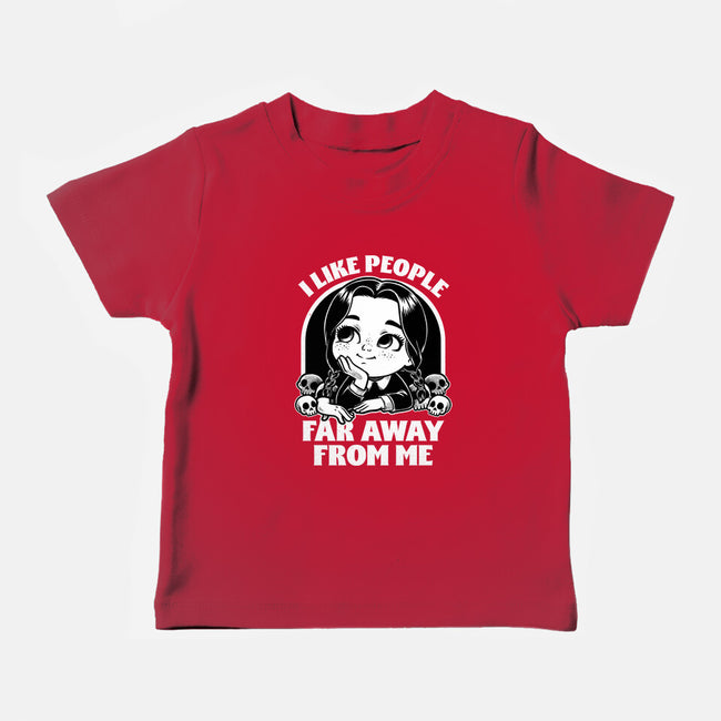 Goth Girl Hates People-Baby-Basic-Tee-Studio Mootant