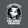 Goth Girl Hates People-Unisex-Basic-Tee-Studio Mootant