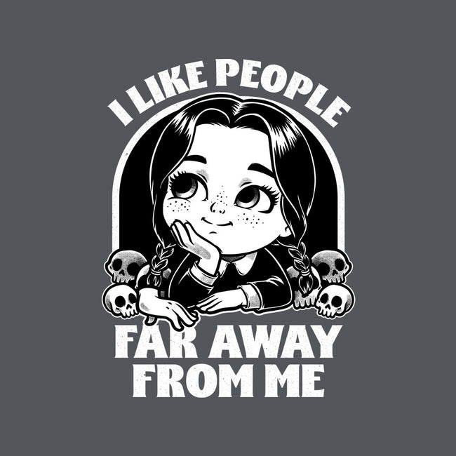 Goth Girl Hates People-None-Glossy-Sticker-Studio Mootant