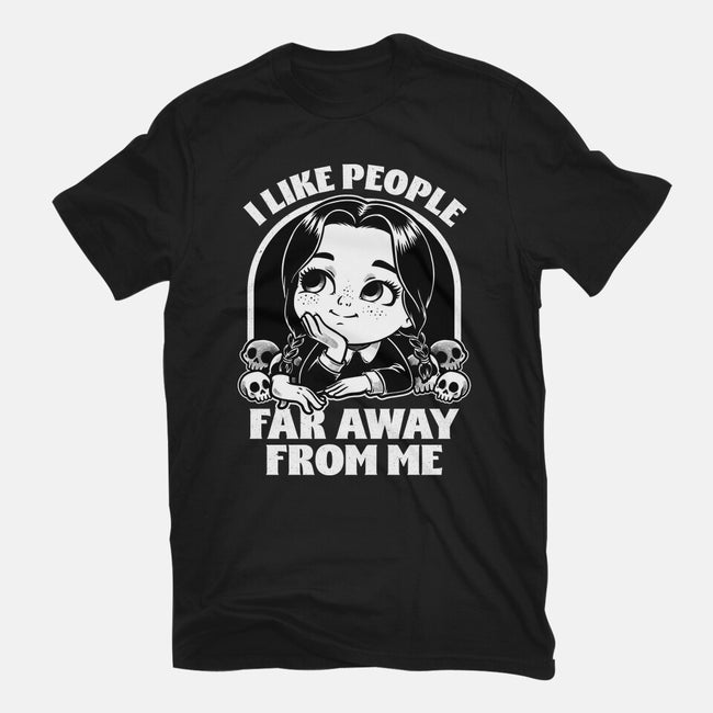 Goth Girl Hates People-Youth-Basic-Tee-Studio Mootant