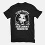 Goth Girl Hates People-Womens-Fitted-Tee-Studio Mootant