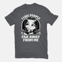 Goth Girl Hates People-Unisex-Basic-Tee-Studio Mootant