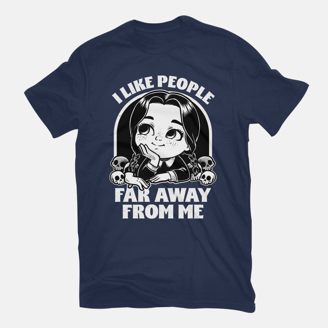 Goth Girl Hates People-Youth-Basic-Tee-Studio Mootant